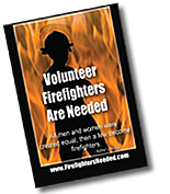 small volunteer firefighter flyer
